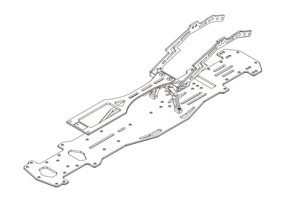 SHIBATA DR – HRP Conversion Chassis Kit