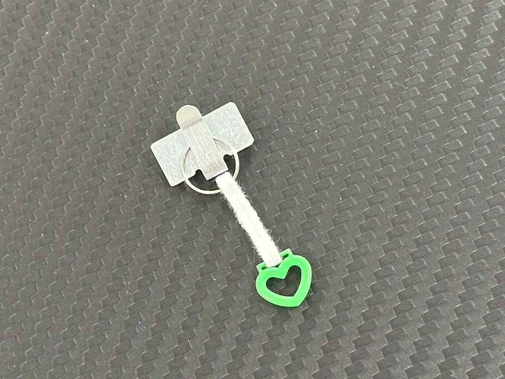 ETOWORKS Swing Ring Heart / LIGHT GREEN