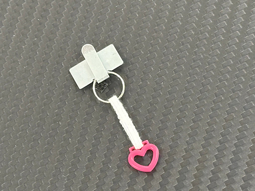 ETO Works Swing Ring Heart Pink
