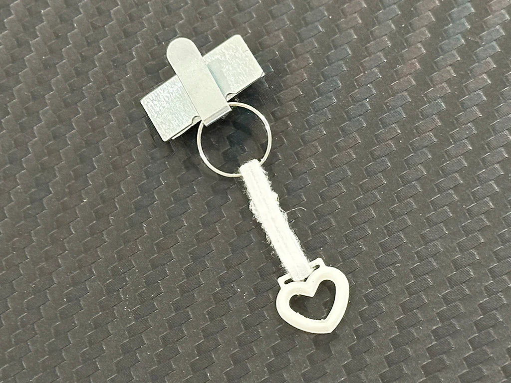 ETO Works Swing Ring Heart White