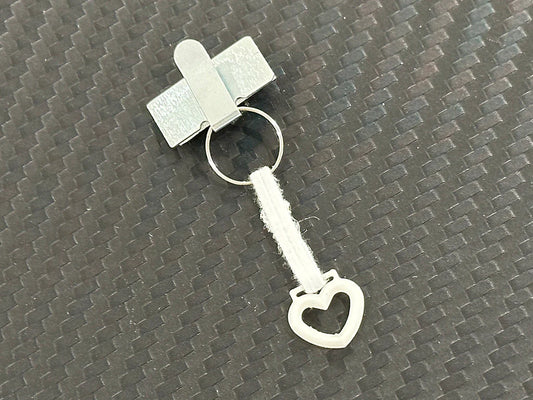 ETO Works Swing Ring Heart White