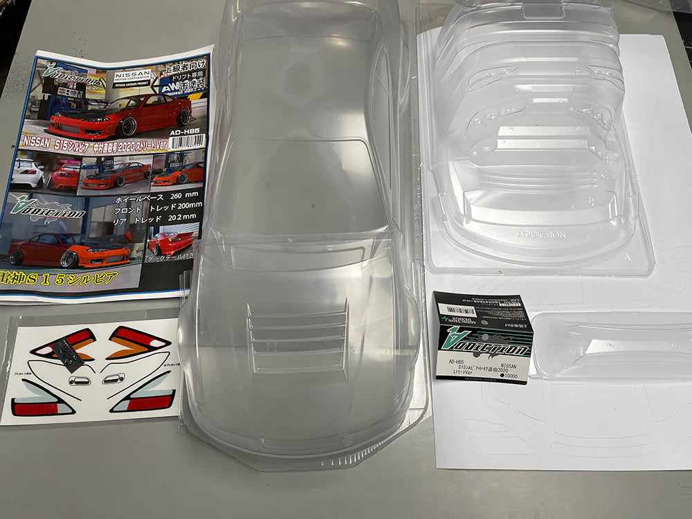 Addiction RC Nissan S15 Silvia Naoki Nakamura 2020 Street [Addiction] AD-HB5B