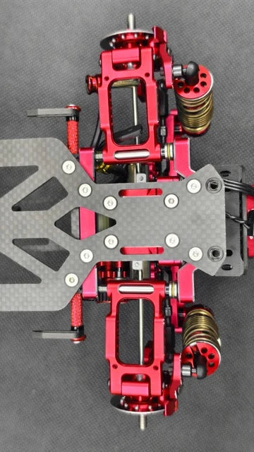 Rhino Racing SHARK - SR Series Lower Rear H-Arms Set (RED) (RR-1105R)