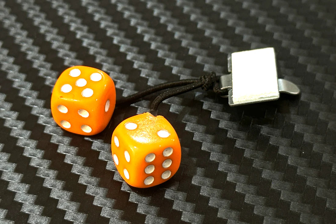 ETO Works Fuzzy Dice Neon Orange