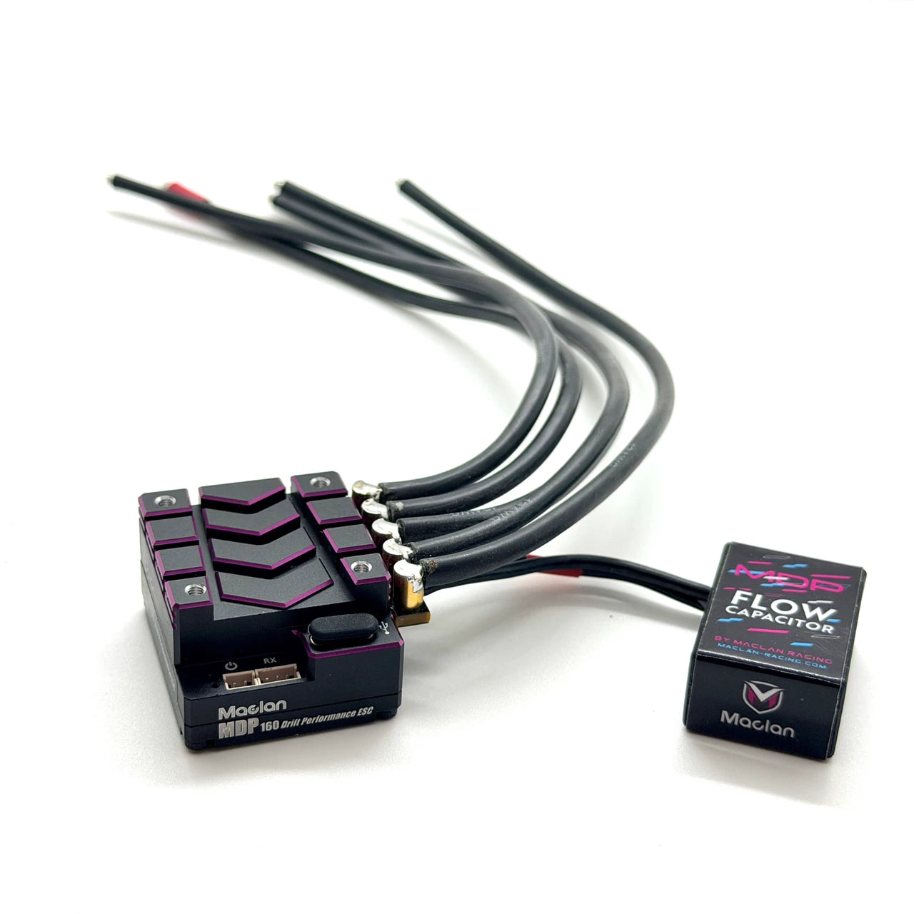 Maclan MDP 160 Drift Performance ESC Flow Edition (Black/Purple) (MCL2024)