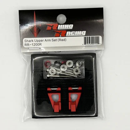 Rhino Racing SHARK - Upper Aluminum Arm Set For SHARK DDSS YD2 RMX RDX - RED - (RR-1200R)