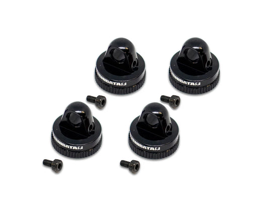 SHIBATA GRK Pressure adjust aluminum damper cap (Black)