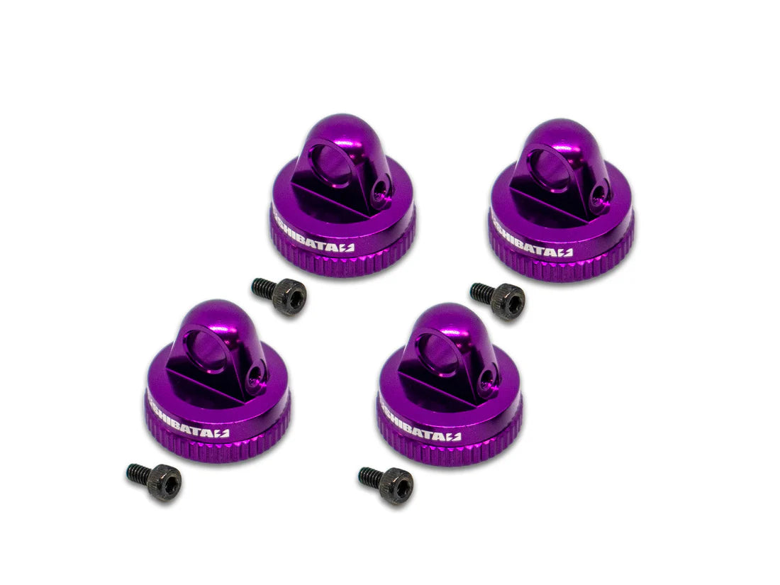 SHIBATA GRK Pressure adjust aluminum damper cap (Purple)