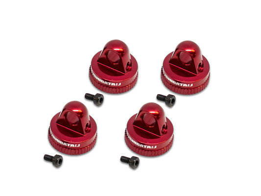 SHIBATA GRK Pressure adjust aluminum damper cap (Red)