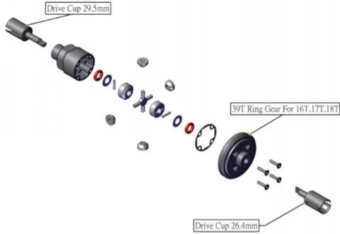Shibata Dr GRK Drive cup 26.4mm (R31W360)