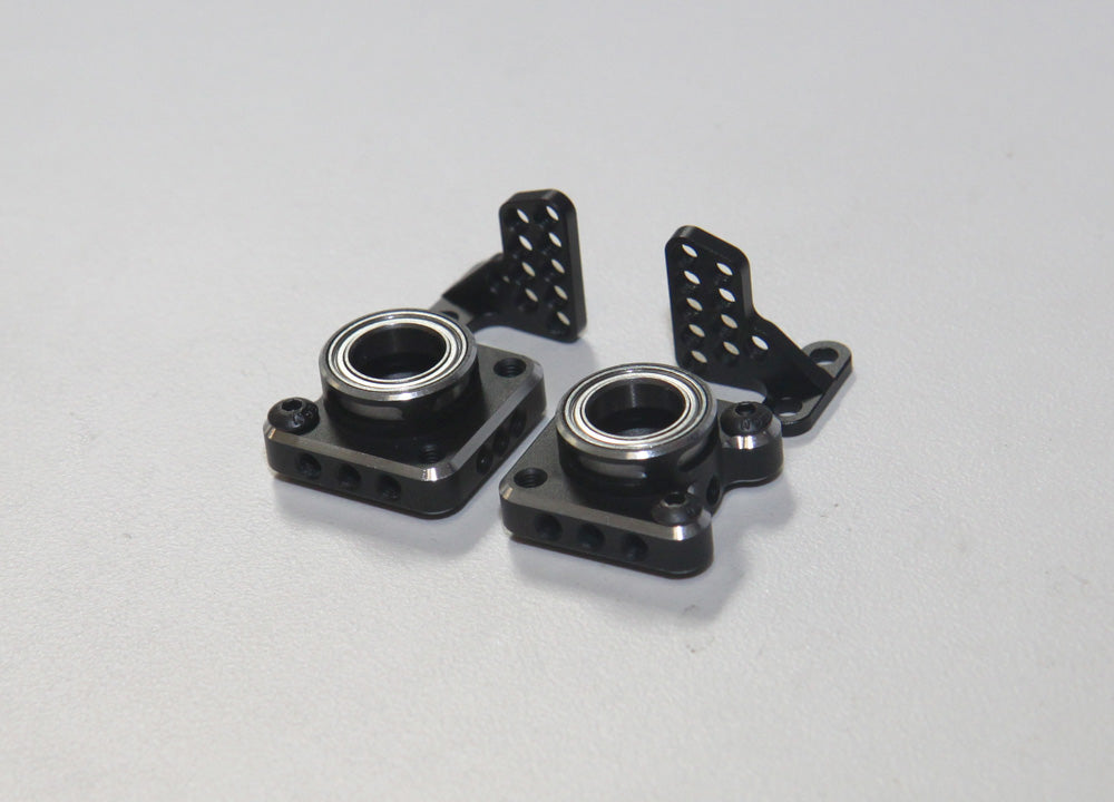 Rhino Racing -BLACK- SHARK Rear Upright Set – For SHARK DDSS YD2 RMX RDX RR-1500B