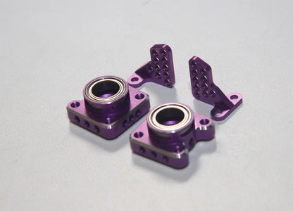 Rhino Racing -PURPLE- SHARK Rear Upright Set – For SHARK DDSS YD2 RMX RDX RR-1500P
