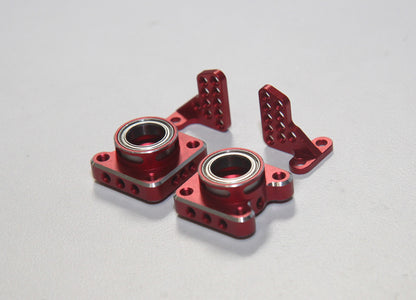 Rhino Racing -RED- SHARK Rear Upright Set – For SHARK DDSS YD2 RMX RDX RR-1500R