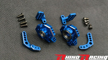 Rhino Racing -BLUE- SR Series Rear Upright Set – RR-1505BL