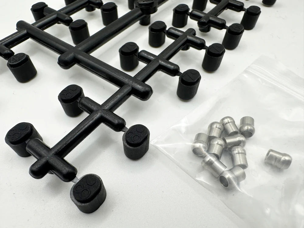 Rhino Racing Suspension Pin Ball (8pc) and Bushing Set (1~8) [Rhino Racing] RR-245