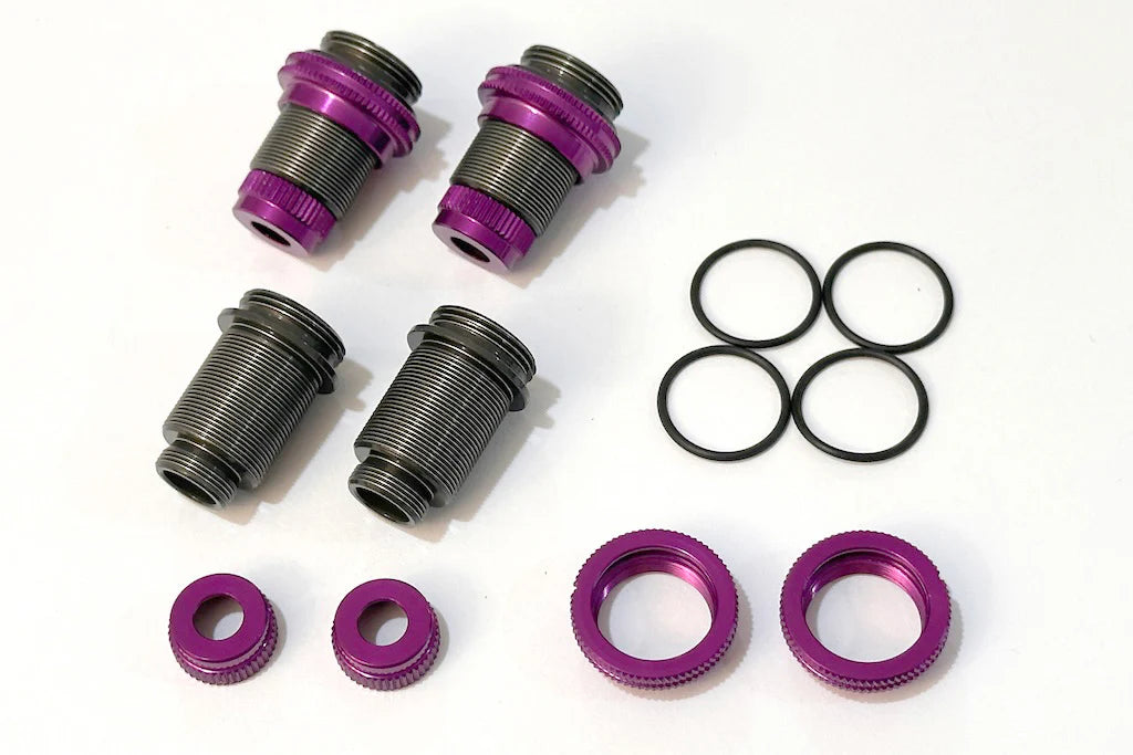 SHIBATA GRK Aluminum Shock Case Set (4) / PURPLE ( R31S076PU )