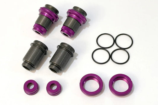 SHIBATA GRK Aluminum Shock Case Set (4) / PURPLE ( R31S076PU )