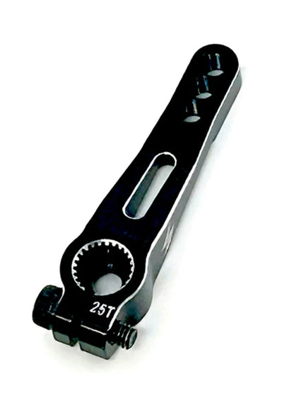 SHIBATA DR GRK USA GRK Direct servo horn Ver2 25T (BLACK) (R31S108BK)