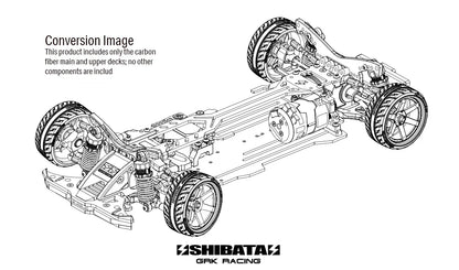 Shibata GRK EVO-R conversion chassis set R31S119