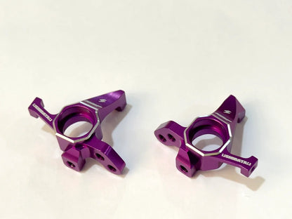 Shibata Lightweight Aluminum Knuckle Ver.HRP (R31S347BK / R31S347BL / R31S347PU / R31S347RD)