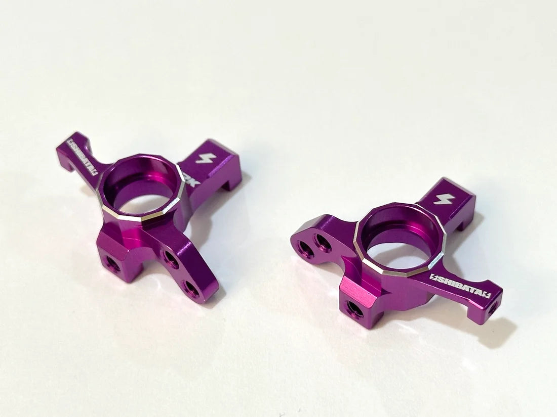 Shibata Lightweight Aluminum Knuckle Ver.TAKU (R31S348BK / R31S348BL / R31S348PU / R31S348RD)