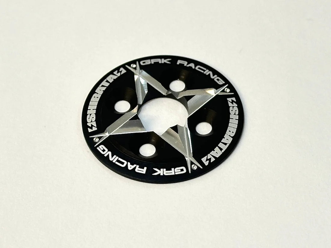 Shibata Aluminum Spur Gear Holder Plate (R31S351BK / R31S351PU / R31S351RD)