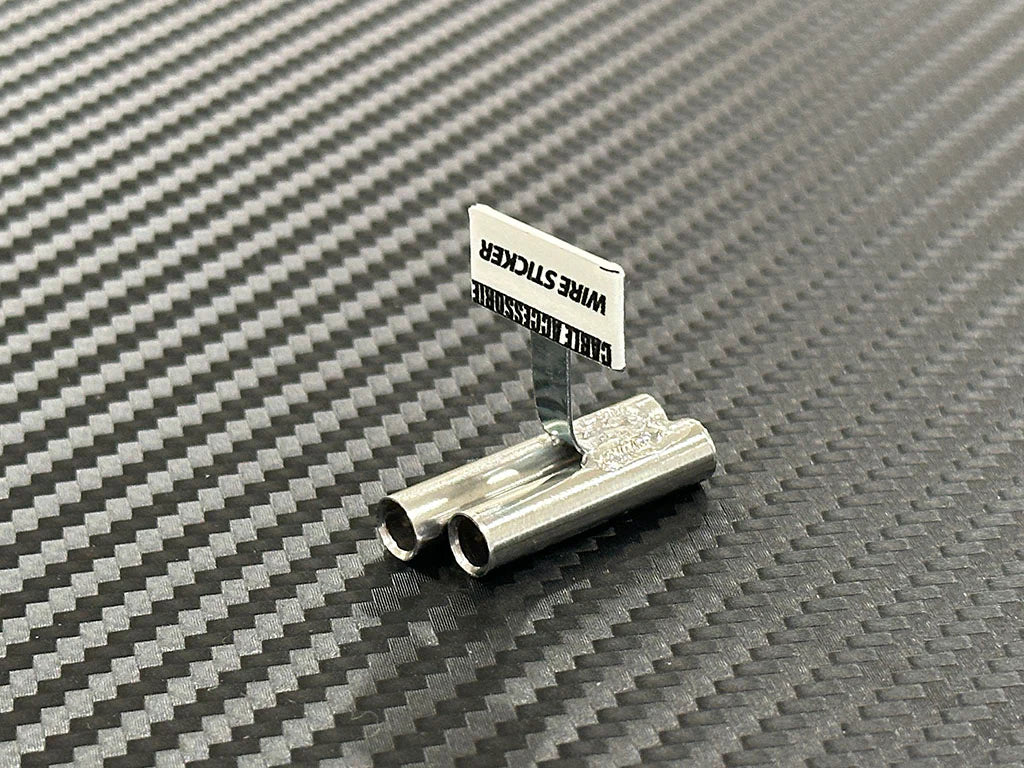 ETO Works Standard Stainless Muffler / Stagger Dual Right / 6mm Tip / 15mm Length