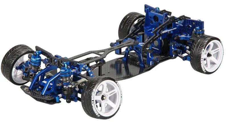 ******PRE-ORDER****** Shibata DR GRK-5R HRP Drift Chassis Kit Limited Edition Blue