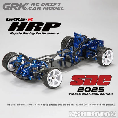 ******PRE-ORDER****** Shibata DR GRK-5R HRP Drift Chassis Kit Limited Edition Blue