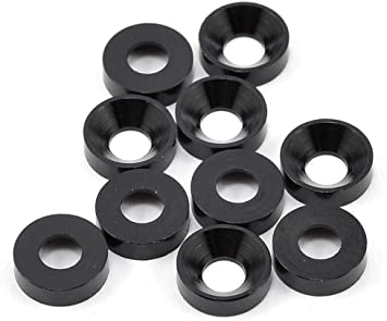 Scale Reflex Countersunk Washers Dish M3 (10 Pack)