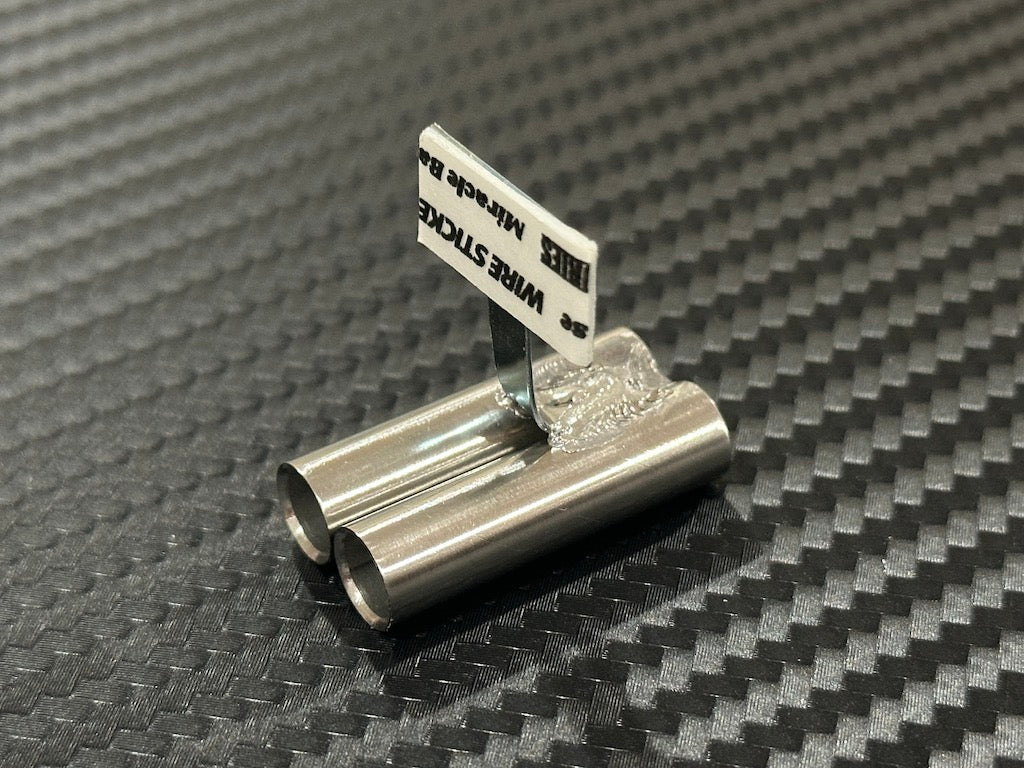 ETOworks Standard Stainless Muffler / Dual / 8mm Tip / 15mm Length