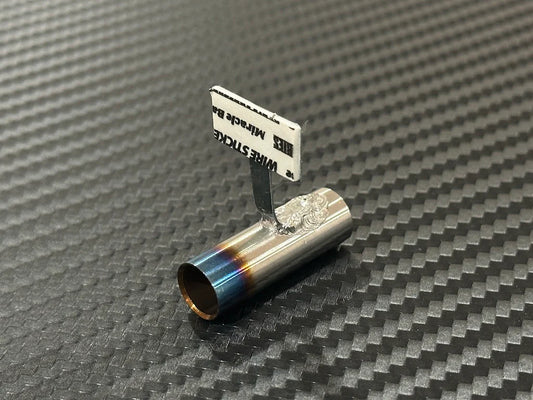 ETO Works Standard Stainless Muffler / Single / 10mm Burnt Tip / 15mm Length