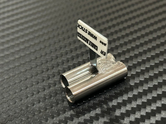 ETOworks Standard Stainless Muffler / Stagger Dual Left / 8mm Tip / 15mm Length