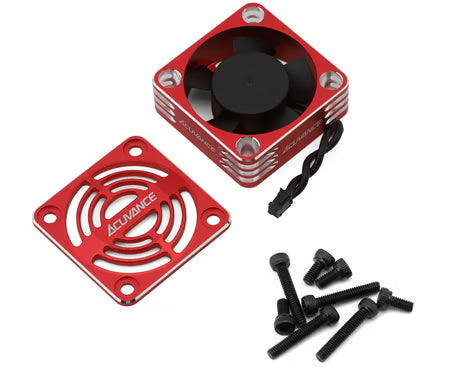 Acuvance REY-Storm High RPM Fan Unit / Red