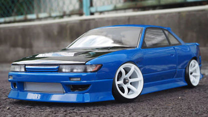 Addiction RC Nissan 240SX Silvia S13 DMAX Widebody Body Set (STANDARD 260mm Wheelbase) 1-10 AD-HB11