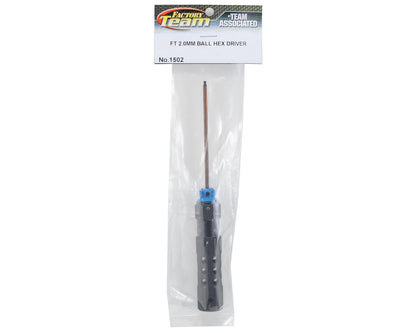 Team Associated Factory Team Ball Hex Driver (2.0mm - Blue)