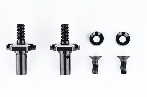 Reve D RDX Aluminum Front Axle (4.0, 2pcs.) (D1-010FA)