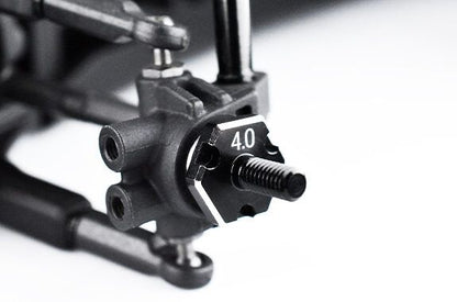 Reve D RDX Aluminum Front Axle (4.0, 2pcs.) (D1-010FA)