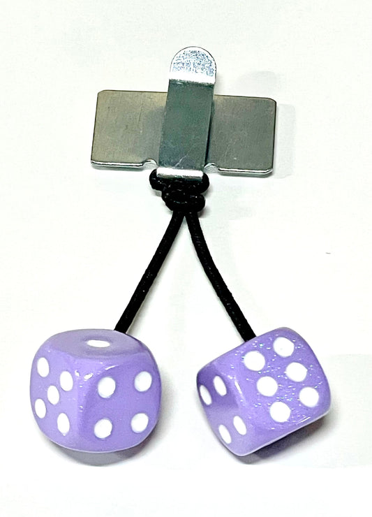 ETO Works Fuzzy Dice GLITTER Edition PURPLE