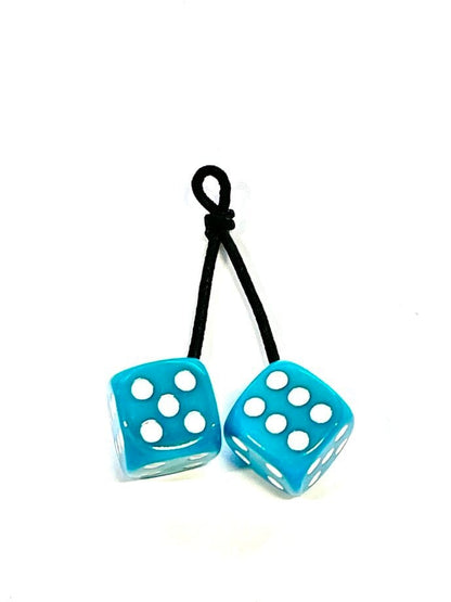 ETO Works Fuzzy Dice Neon Turquoise