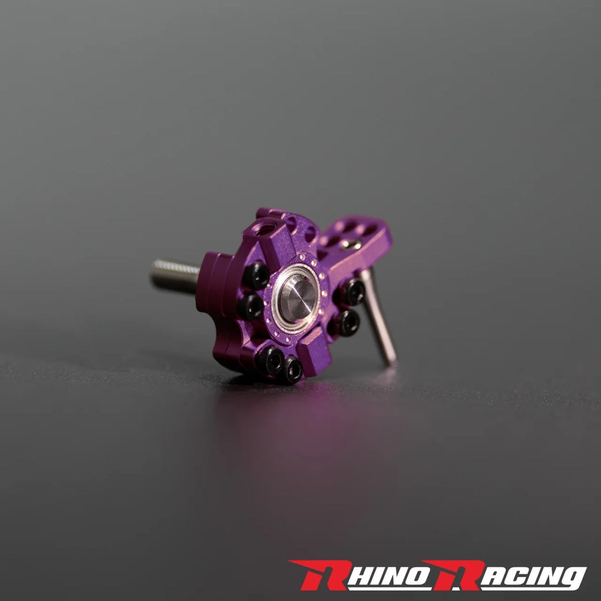 Rhino Racing SHARK - SR Series Front Steering Aluminum Knuckle Set- Purple (RR-1405P)
