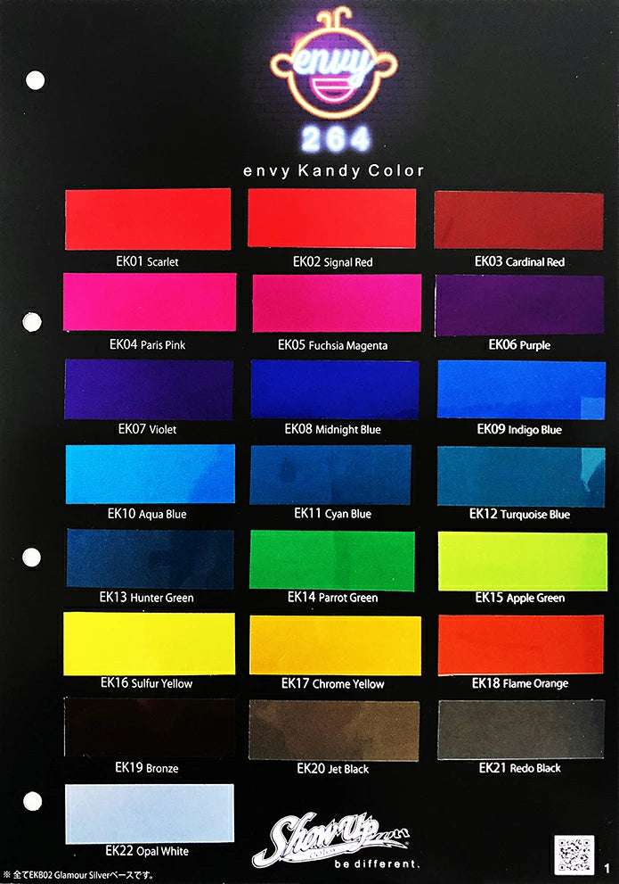 Show Up PC Binder Envy Kandy Color 50g Airbrush Bottle