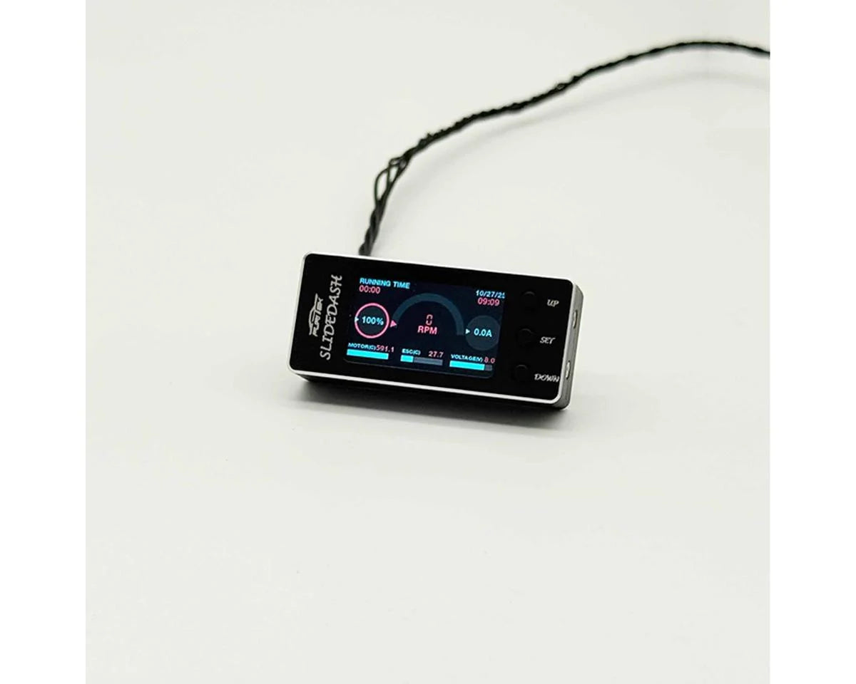 Furitek PIXI ESC SlideDash OLED Telemetry & Configuration Display Programmer (Black)