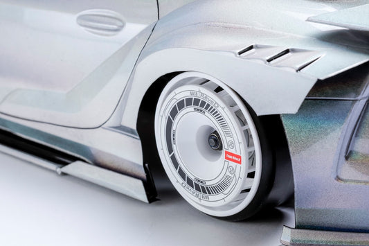 REVE D Wheel Sticker for RW-GA18 (White/Black)(RJ-SW01WK)