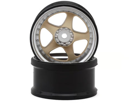 Hayashi Garage NIZ 5-Spoke Multipiece Style 1/10 Drift Wheels