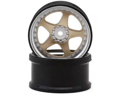 Hayashi Garage NIZ 5-Spoke Multipiece Style 1/10 Drift Wheels