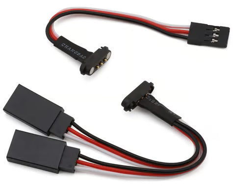 Injora Magnetic Snap Y-Adapter (JR to Y-Cable) (200mm)