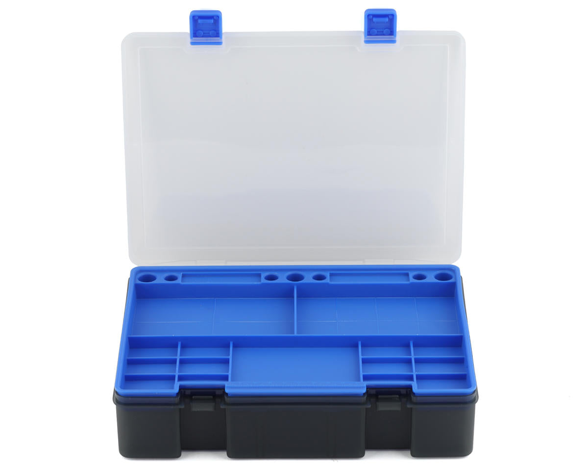 Koswork Tool/Storage Box w/Parts Tray (Blue) (245x175x56mm)