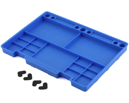 Koswork Tool/Storage Box w/Parts Tray (Blue) (245x175x56mm)