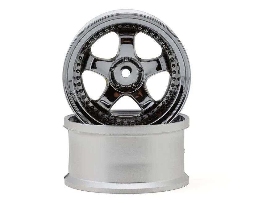 LAB Work Meister S1 1/10 3-Piece Drift Wheels (2) (8mm Offset w/12mm Hex)